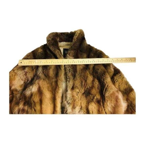 Hendricks Furs Label Authority Womens Mink Fur Jacket Brown A508135 Size M/L - Picture 9 of 10